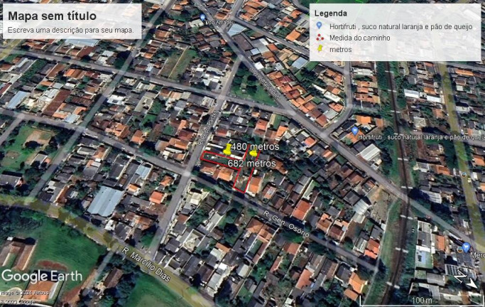 Terreno à Venda, 1.162 m² em Jardim Tibagi - Apucarana
