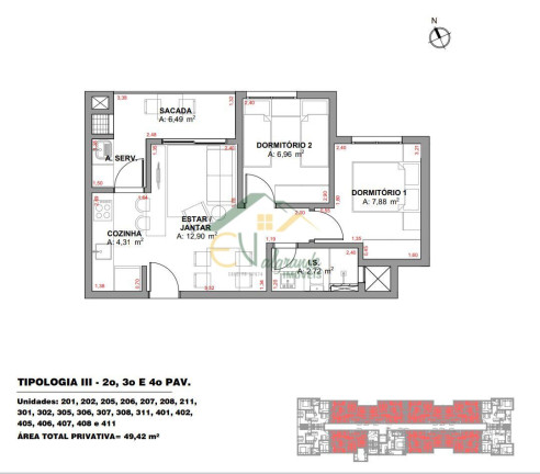 Imagem Apartamento com 2 Quartos à Venda, 52 m² em Weissópolis - Pinhais Imagem Apartamento com 2 Quartos à Venda, 52 m² em Weissópolis - Pinhais