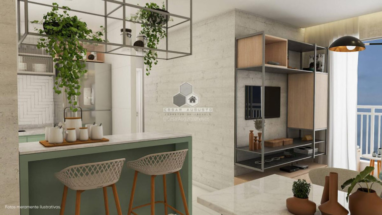 Imagem Apartamento com 3 Quartos à Venda, 50 m²