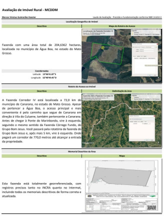Imagem Fazenda à Venda, 204 m² em Centro - água Boa Imagem Fazenda à Venda, 204 m² em Centro - água Boa