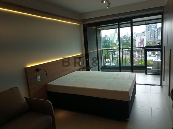 Imagem Apartamento com 1 Quarto para Alugar, 33 m² em Brooklin  - São Paulo