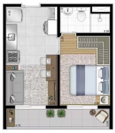 Imagem Apartamento com 1 Quarto à Venda, 28 m² em Casa Verde - São Paulo Imagem Apartamento com 1 Quarto à Venda, 28 m² em Casa Verde - São Paulo