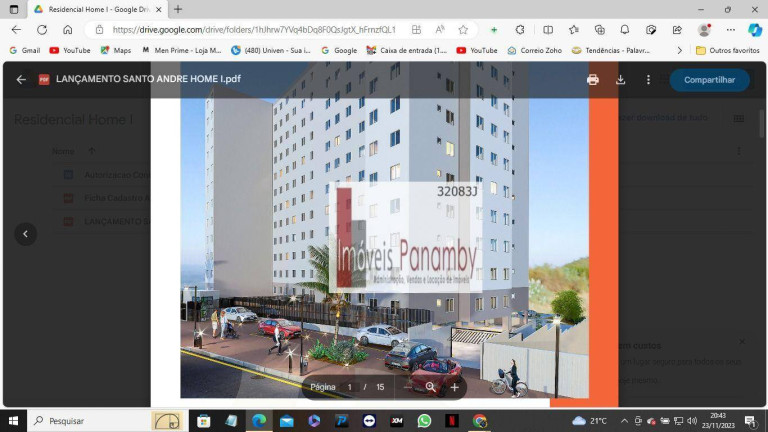 Imagem Apartamento com 1 Quarto à Venda, 35 m² em Bangu - Santo André