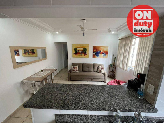 Imagem Apartamento com 1 Quarto à Venda, 55 m² em Astúrias - Guarujá