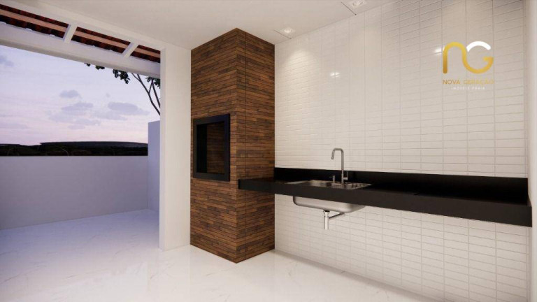 Imagem Casa com 3 Quartos à Venda, 101 m² em Mirim - Praia Grande