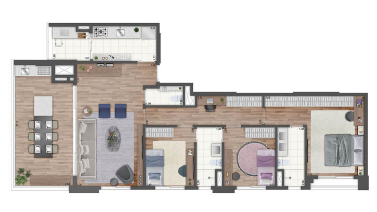 Imagem Apartamento com 3 Quartos à Venda, 111 m² em Perdizes - São Paulo