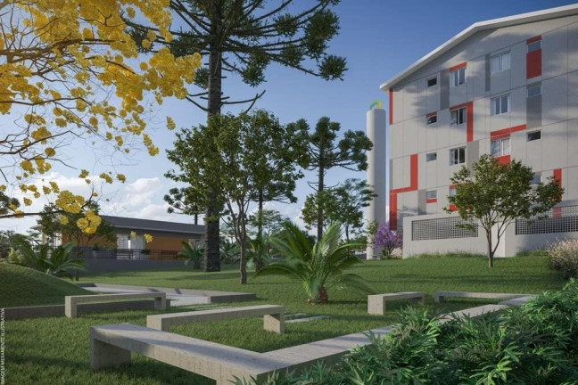 Imagem Imóvel com 2 Quartos à Venda, 47 m² em Santa Cândida - Curitiba