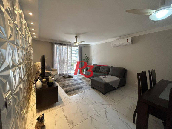 Imagem Apartamento com 3 Quartos à Venda, 130 m² em Gonzaga - Santos