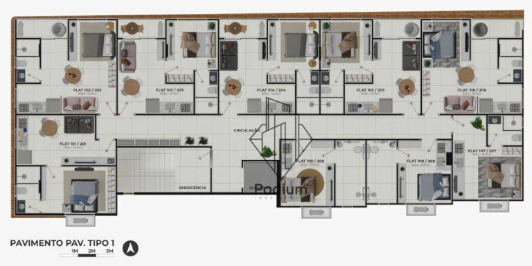 Imagem Imóvel com 1 Quarto à Venda, 24 m² em Jardim Oceania - João Pessoa