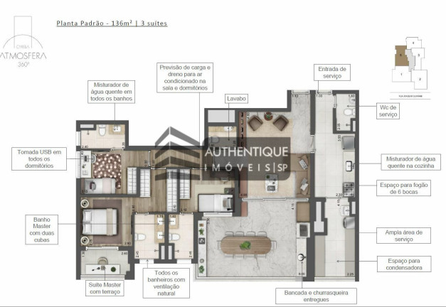 Imagem Apartamento com 3 Quartos à Venda, 110 m² em Brooklin - São Paulo Imagem Apartamento com 3 Quartos à Venda, 110 m² em Brooklin - São Paulo