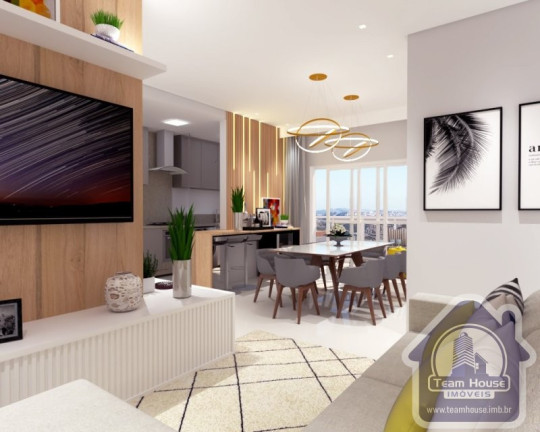 Imagem Apartamento com 3 Quartos à Venda, 80 m² em Centro - Poá
