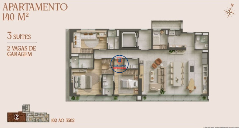 Imagem Apartamento com 3 Quartos para Alugar ou Temporada, 140 m² em Petrópolis - Natal Imagem Apartamento com 3 Quartos para Alugar ou Temporada, 140 m² em Petrópolis - Natal