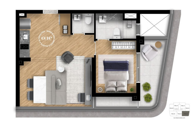 Imagem Apartamento com 1 Quarto à Venda, 42 m² em Pinheiros - São Paulo