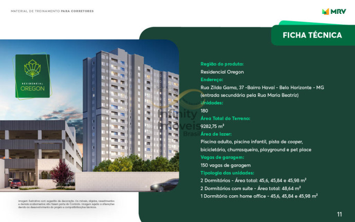 Imagem Apartamento com 2 Quartos à Venda, 44 m² em Havaí - Belo Horizonte