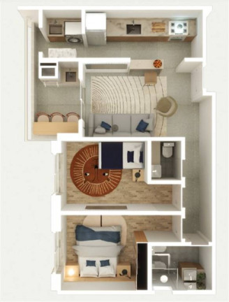 Imagem Apartamento com 2 Quartos à Venda, 54 m² em Guilhermina - Praia Grande