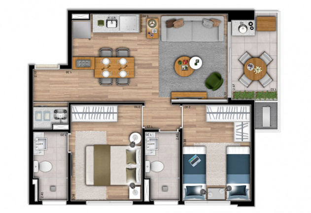 Imagem Studio com 1 Quarto à Venda, 26 m² em Vila Clementino - São Paulo Imagem Studio com 1 Quarto à Venda, 26 m² em Vila Clementino - São Paulo
