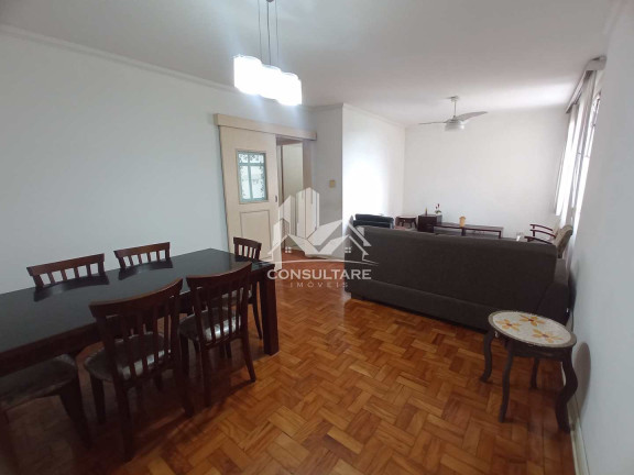 Apartamento com 2 Quartos para Alugar, 75 m² em Embaré - Santos