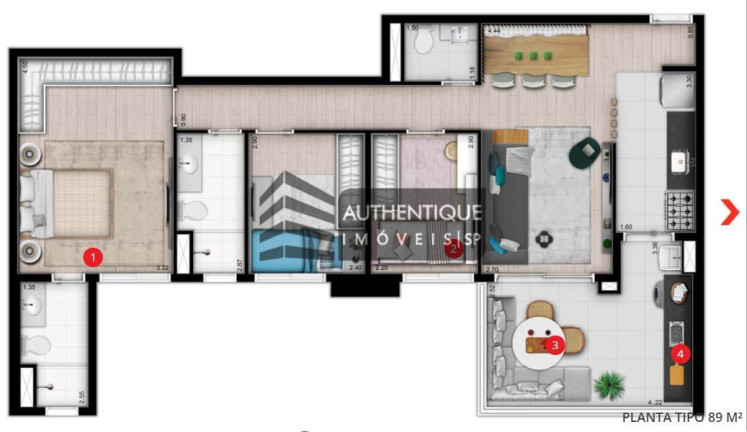 Imagem Apartamento com 3 Quartos à Venda, 89 m² em Tatuapé - São Paulo Imagem Apartamento com 3 Quartos à Venda, 89 m² em Tatuapé - São Paulo