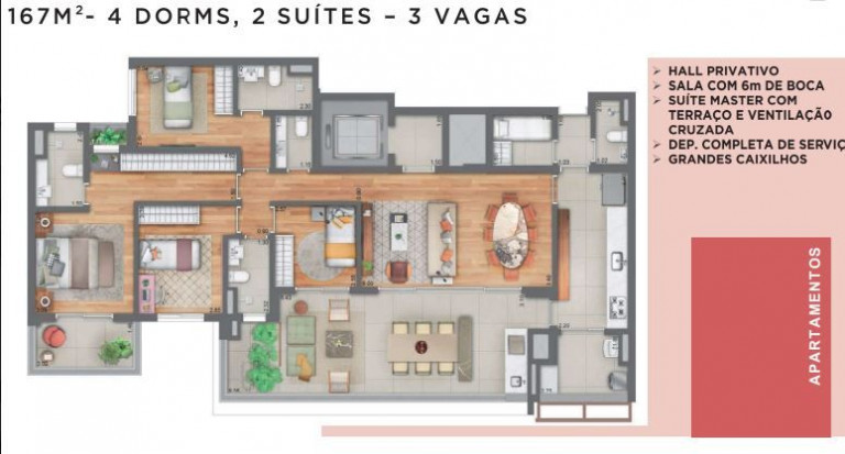 Imagem Apartamento com 4 Quartos à Venda, 167 m² em Vila Romana - São Paulo Imagem Apartamento com 4 Quartos à Venda, 167 m² em Vila Romana - São Paulo