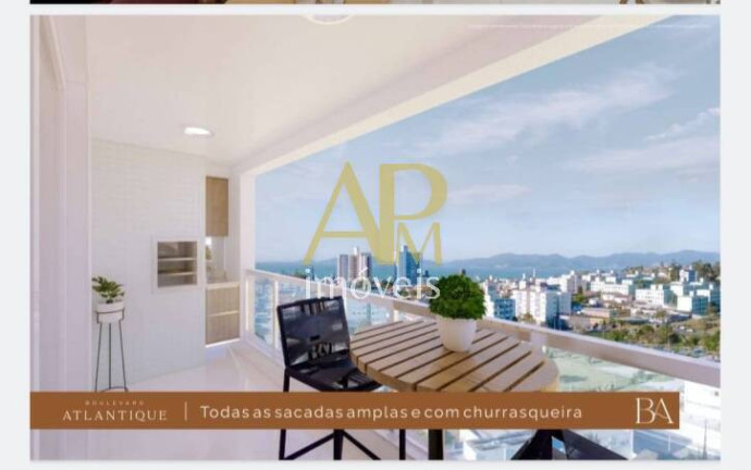 Imagem Apartamento com 1 Quarto à Venda, 57 m² em Barreiros - São José