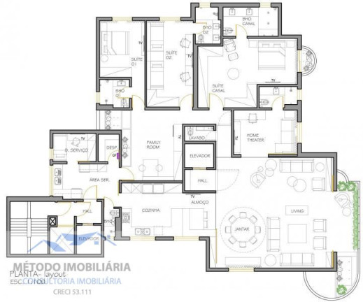 Imagem Apartamento com 4 Quartos à Venda, 300 m² em Moema - São Paulo