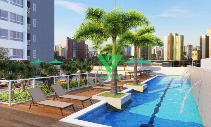 Imagem Apartamento com 2 Quartos à Venda, 66 m² em Manaíra - João Pessoa