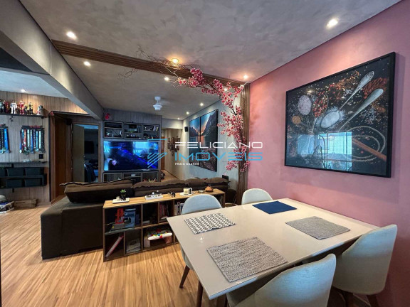 Imagem Apartamento com 3 Quartos à Venda, 120 m² em Guilhermina - Praia Grande