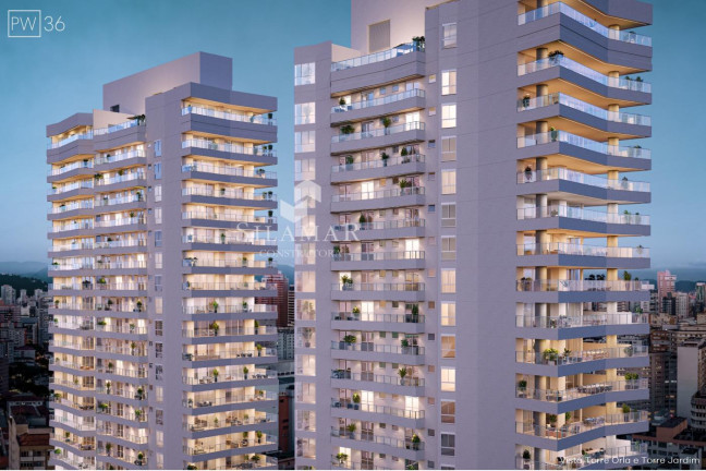 Imagem Apartamento com 3 Quartos à Venda, 224 m² em Gonzaga - Santos Imagem Apartamento com 3 Quartos à Venda, 224 m² em Gonzaga - Santos