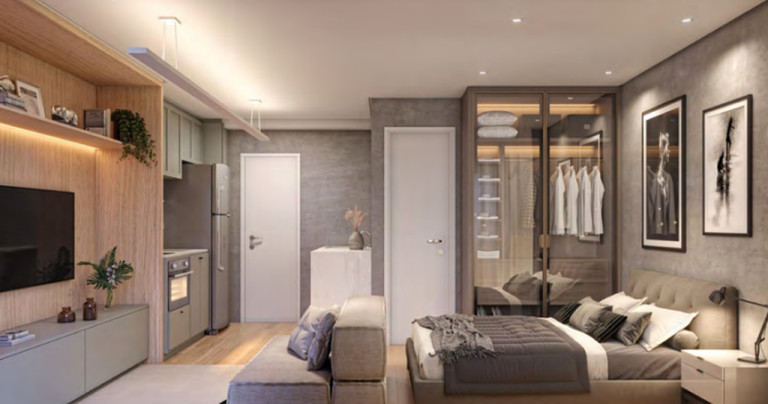 Imagem Imóvel com 3 Quartos à Venda, 74 m² em Santo Amaro - São Paulo Imagem Imóvel com 3 Quartos à Venda, 74 m² em Santo Amaro - São Paulo