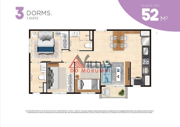 Imagem Apartamento com 2 Quartos à Venda, 39 m² em Santo Amaro - São Paulo