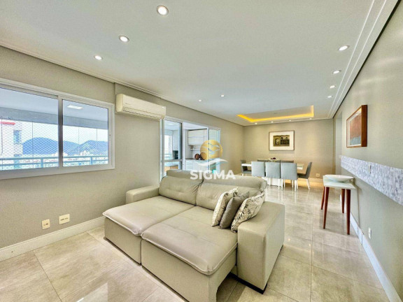 Imagem Apartamento com 3 Quartos à Venda, 134 m² em Jardim Astúrias - Guarujá