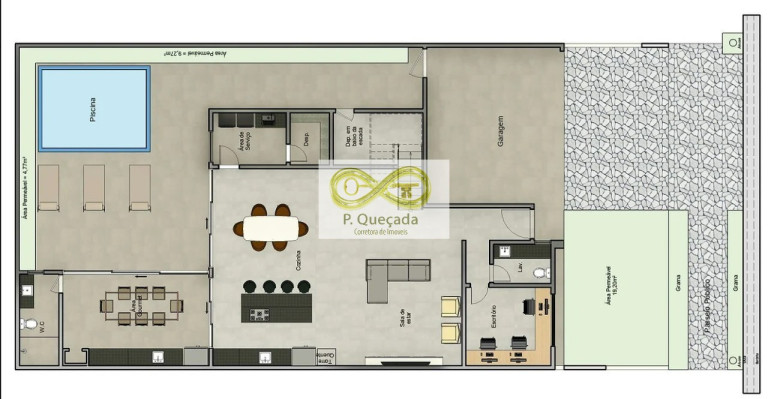 Imagem Casa com 4 Quartos à Venda, 311 m² em Parque Brasil 500 - Paulínia