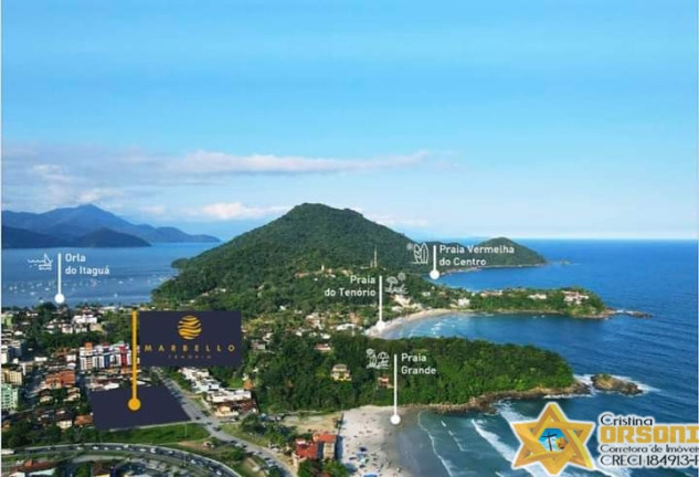 Imagem Apartamento com 2 Quartos à Venda, 70 m² em Tenório - Ubatuba Imagem Apartamento com 2 Quartos à Venda, 70 m² em Tenório - Ubatuba