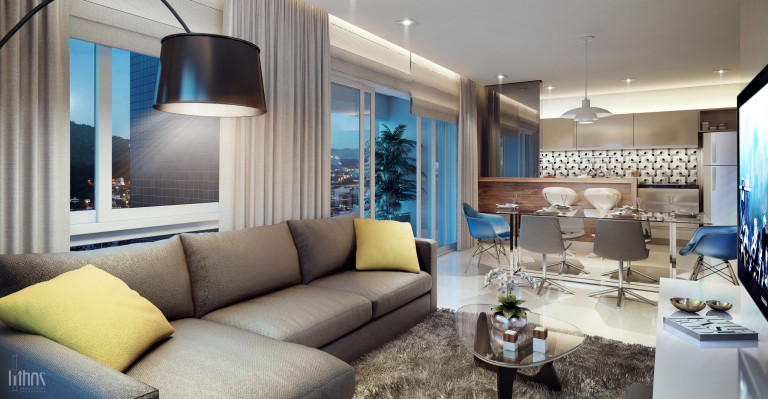 Imagem Apartamento com 1 Quarto à Venda, 50 m² em Centro - Torres