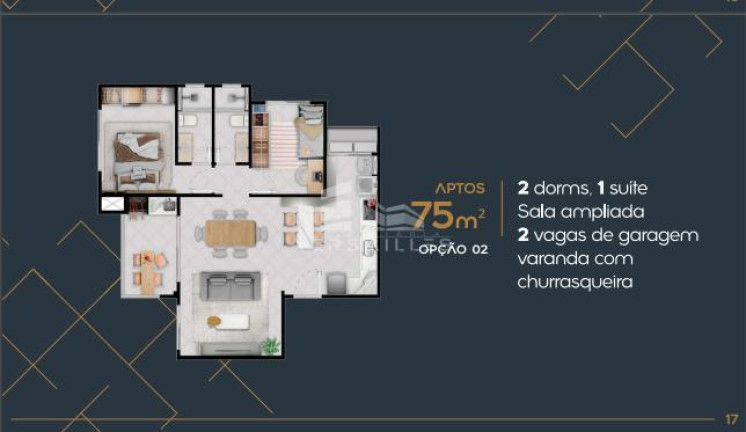 Imagem Apartamento com 2 Quartos à Venda,  em Rio Madeira  - Porto Velho