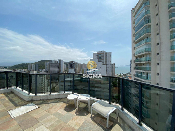 Imagem Cobertura com 4 Quartos à Venda, 200 m² em Tombo - Guarujá