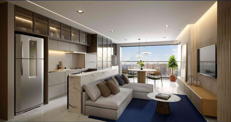 Imagem Apartamento com 2 Quartos à Venda, 77 m² em Brooklin Paulista - São Paulo Imagem Apartamento com 2 Quartos à Venda, 77 m² em Brooklin Paulista - São Paulo