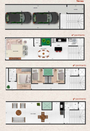 Imagem Casa de Condomínio com 3 Quartos à Venda, 135 m² em Vila Matilde - São Paulo Imagem Casa de Condomínio com 3 Quartos à Venda, 135 m² em Vila Matilde - São Paulo