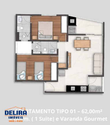 Imagem Apartamento com 2 Quartos à Venda, 62 m² em Centro - Mairiporã Imagem Apartamento com 2 Quartos à Venda, 62 m² em Centro - Mairiporã