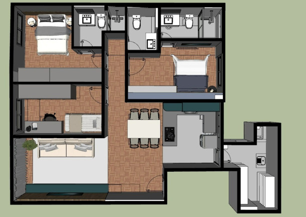Imagem Apartamento com 3 Quartos à Venda, 92 m² em Itaim Bibi - São Paulo