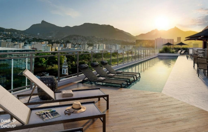 Imagem Flat com 2 Quartos à Venda, 55 m² em Centro - Rio De Janeiro Imagem Flat com 2 Quartos à Venda, 55 m² em Centro - Rio De Janeiro