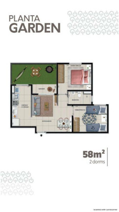 Imagem Apartamento com 2 Quartos à Venda, 58 m² em Loteamento São Vicente De Paula - Votuporanga Imagem Apartamento com 2 Quartos à Venda, 58 m² em Loteamento São Vicente De Paula - Votuporanga