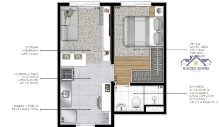Imagem Apartamento com 1 Quarto à Venda, 34 m² em Belenzinho - São Paulo Imagem Apartamento com 1 Quarto à Venda, 34 m² em Belenzinho - São Paulo