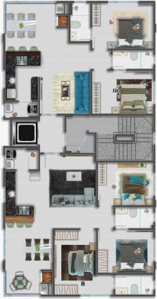 Imagem Apartamento com 2 Quartos à Venda, 77 m² em Porto Belo Imagem Apartamento com 2 Quartos à Venda, 77 m² em Porto Belo