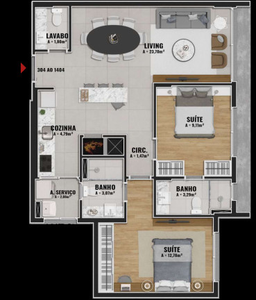 Imagem Apartamento com 3 Quartos à Venda, 90 m² em Jardim Botânico - Porto Alegre Imagem Apartamento com 3 Quartos à Venda, 90 m² em Jardim Botânico - Porto Alegre