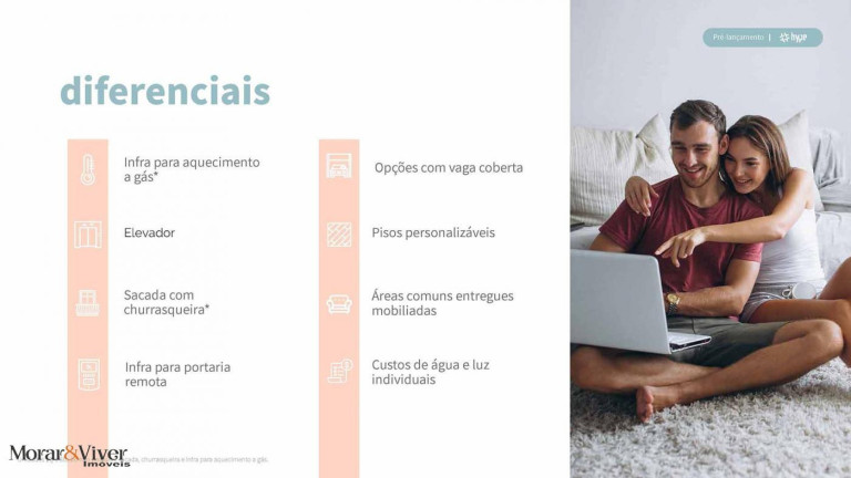 Imagem Imóvel com 2 Quartos à Venda, 52 m² em Tingui - Curitiba