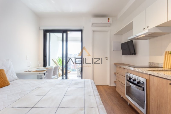 Imagem Apartamento com 1 Quarto para Alugar, 22 m² em Vila Mariana - São Paulo