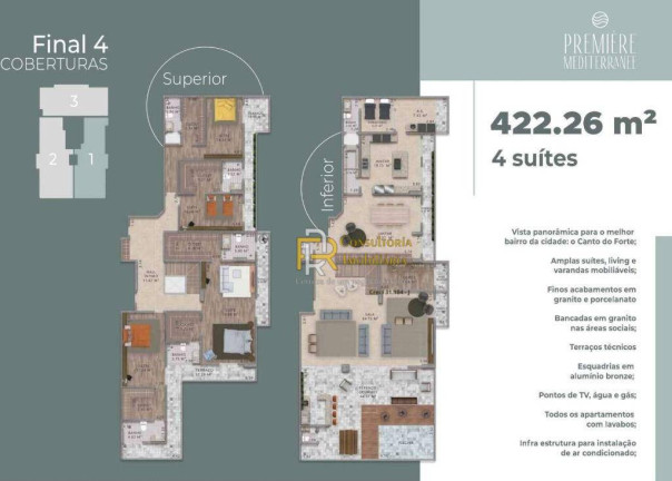 Imagem Apartamento com 2 Quartos à Venda, 89 m² em Canto Do Forte - Praia Grande Imagem Apartamento com 2 Quartos à Venda, 89 m² em Canto Do Forte - Praia Grande