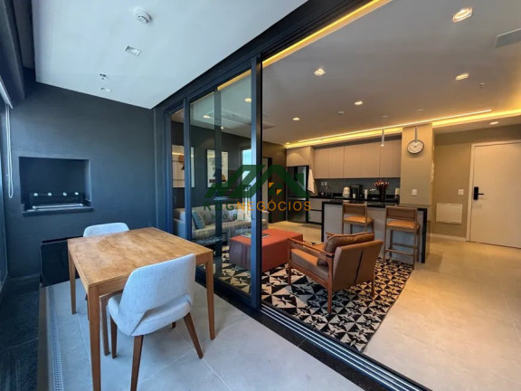 Imagem Apartamento com 1 Quarto para Alugar, 77 m² em Brooklin Paulista - São Paulo