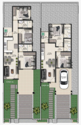 Imagem Casa com 3 Quartos à Venda, 90 m² em Bosque Da Mata - Tijucas